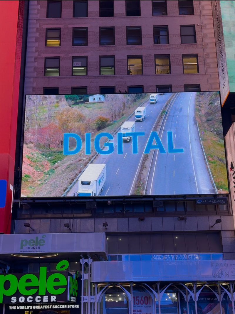 Times Square reklam yeni mecra